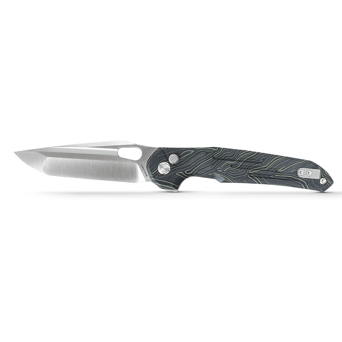 Thunderbird - Trek Lock Knife (3.48" S35VN Blade & Topo G10 Handle) - TB3SG3