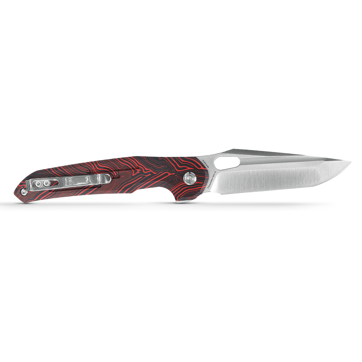 Thunderbird - Trek Lock Knife (3.48" S35VN Blade & Topo G10 Handle) - TB3SG1