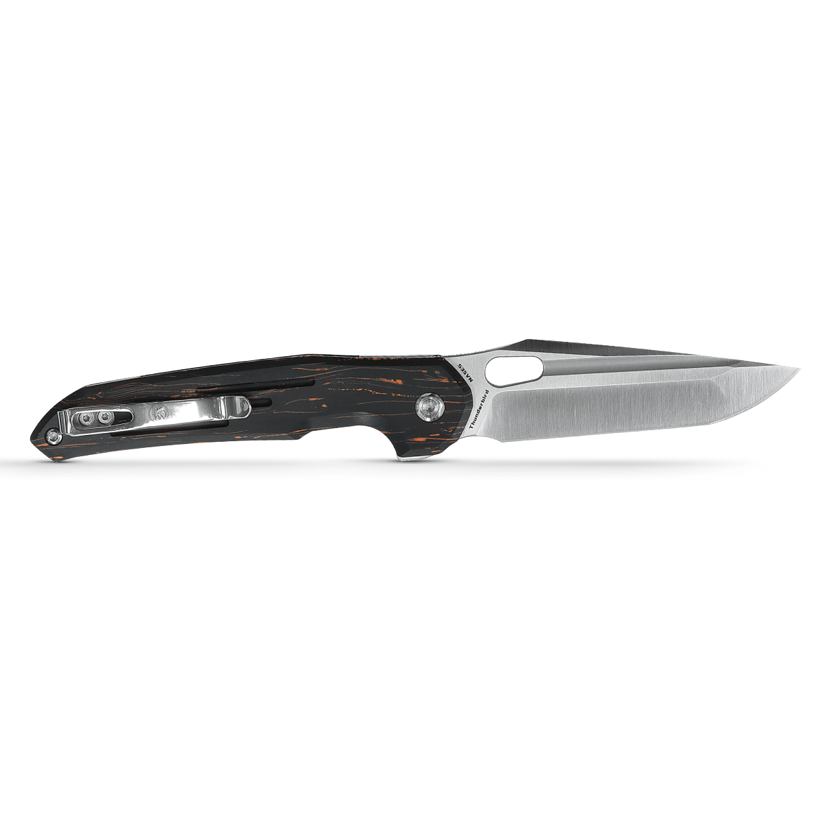 Thunderbird - Trek Lock Knife (3.48" S35VN Blade & Topo G10 Handle) - TB3SG5