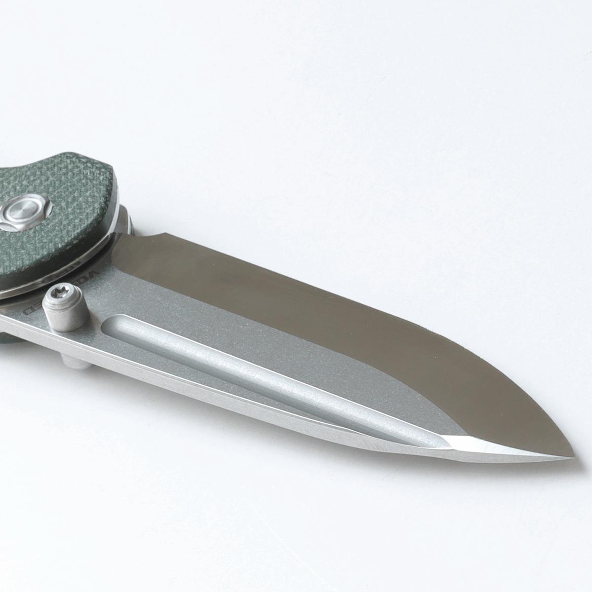 Grind - Crossbar Lock Knife (3.25" 154CM Blade & Micarta Handle)