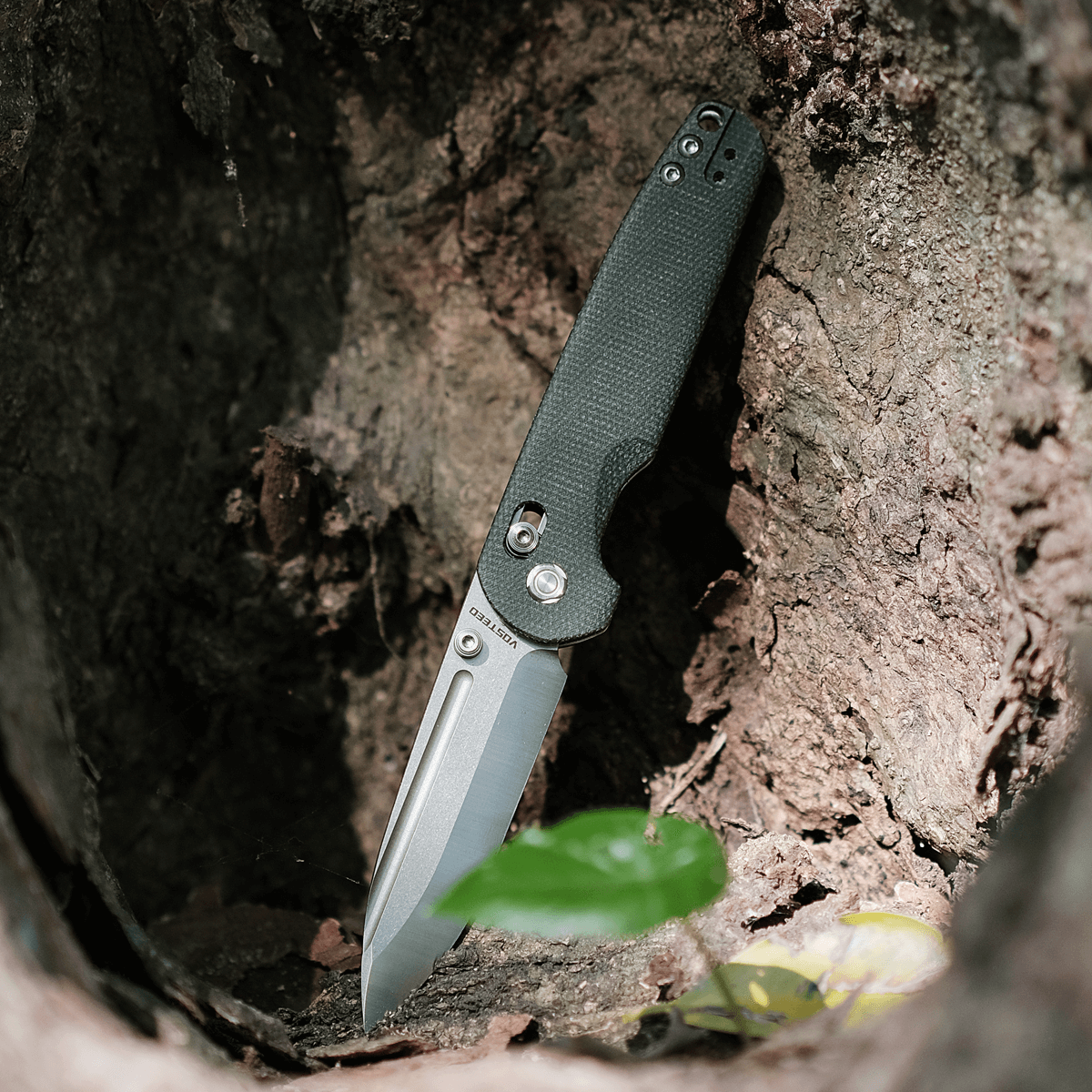 Grind - Crossbar Lock Knife (3.25" 154CM Blade & Micarta Handle)