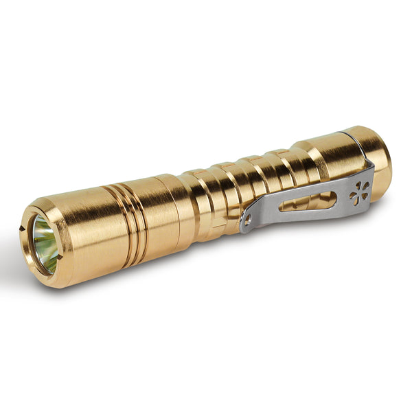 Vosteed X ReyLight Flashlight Pineapple - Brass