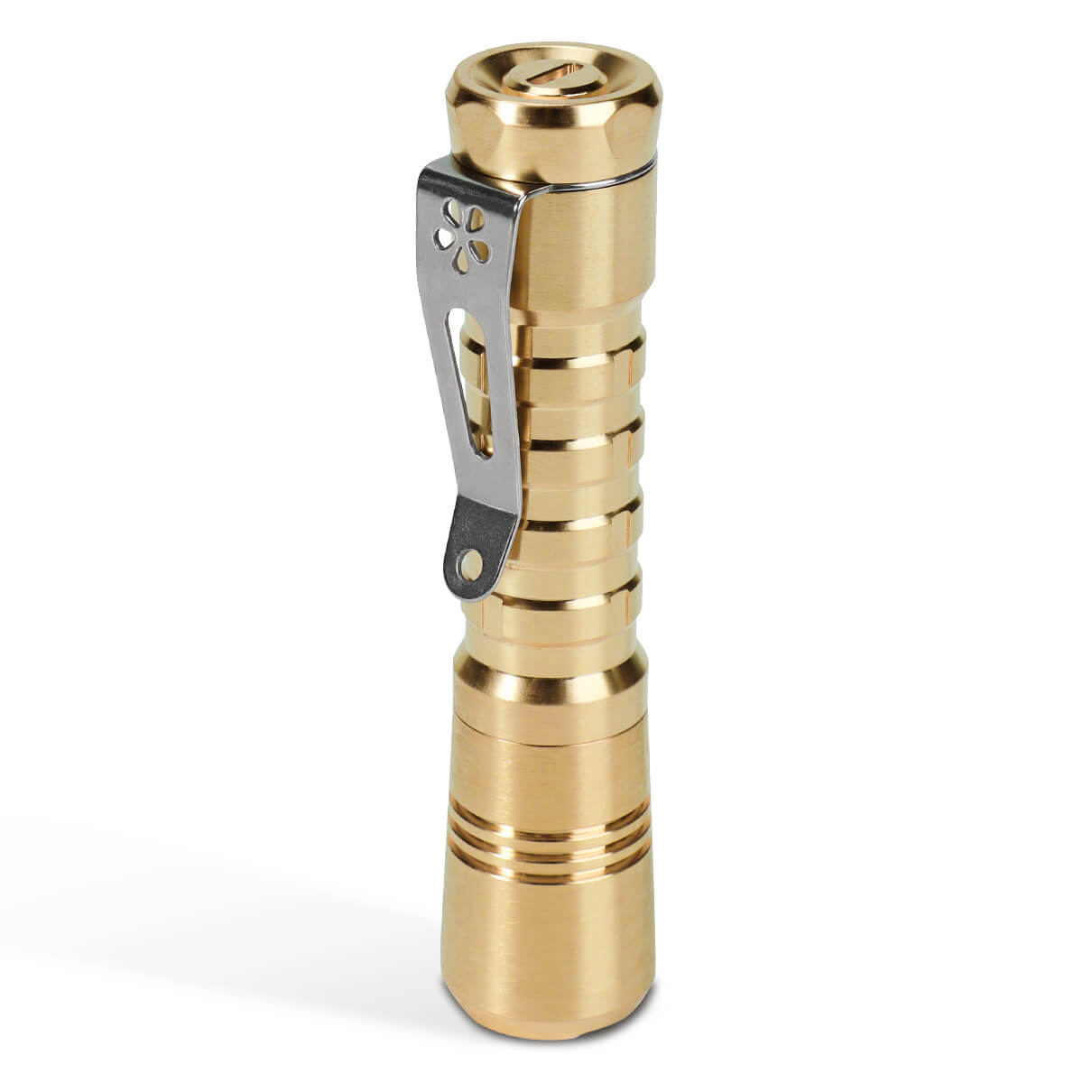 Vosteed X ReyLight Flashlight Pineapple - Brass